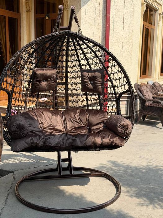 Качела ротанг  2 кишилик