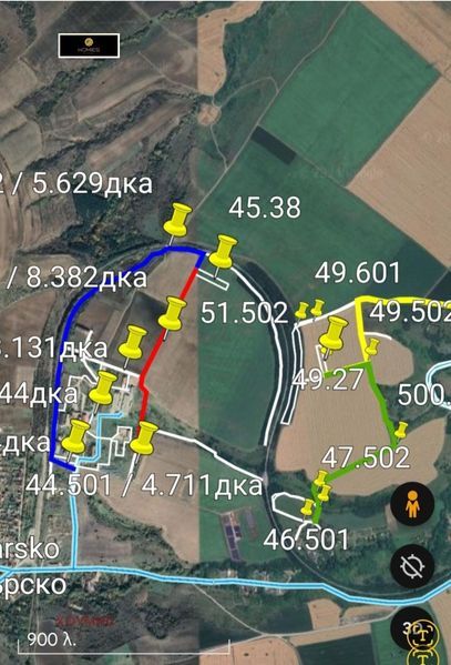 Парцел 2528 кв.м за Продажба в Храбърско | Панорамна гледка