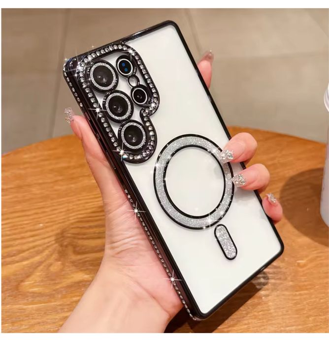 Samsung S25 Ultra S26 Ultra S26 - Husa Magsafe Luxury Stone