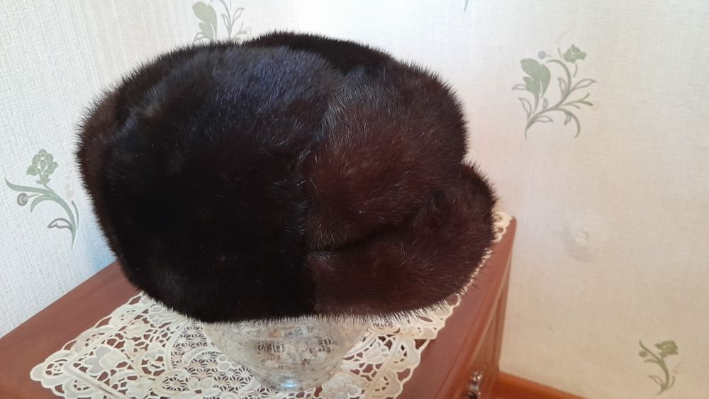 Шапка мужская норковая