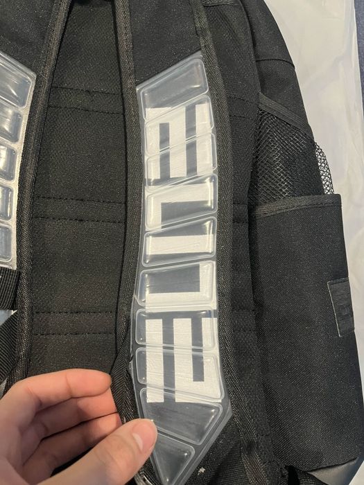 Ghiozdan Nike Hoops Elite Negru/Alb