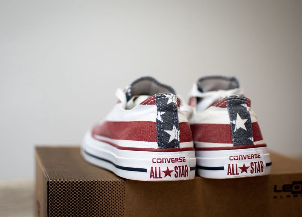 Converse Tenisi - Chuck Taylor All Star Star & Bars Ox