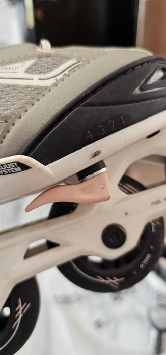 ROLE Fit 3 Decathlon, mărimea 35-38, ajustabile