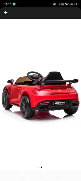 Vând mașinuță electrică Mercedes GTR pentru copii