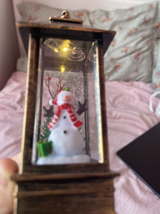 Светильник снеговик