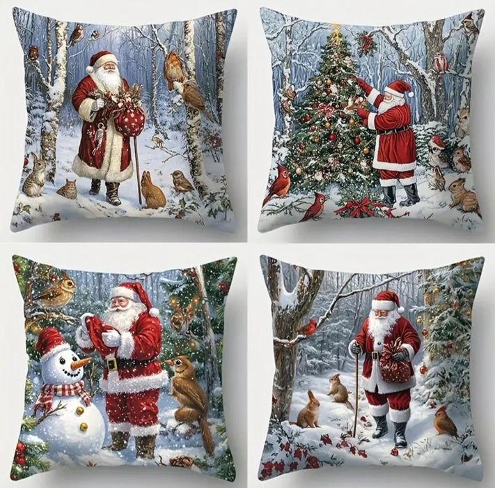 Новогодние декоративные подушки бесплатная доставка