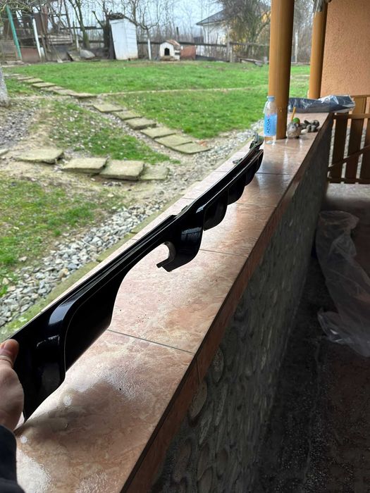 Difuzor spate/Splittere fata bmw F30 M pack  Negru Lucios