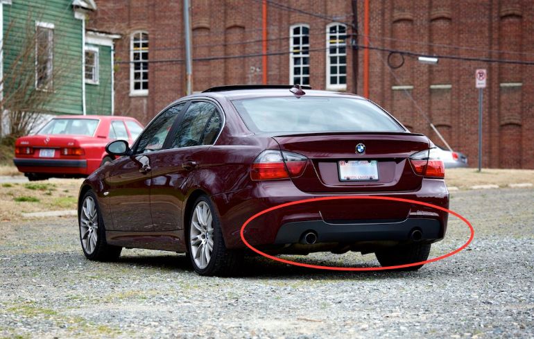 Difuzor bara ( spoiler ) BMW 335D E90 / E92 Original