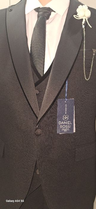 Мъжки костюм класика с обувки