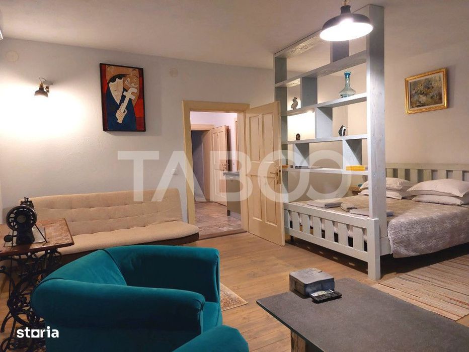Garsoniera de inchiriat la casa camera bucatarie baie Lidl Cisnadie — fotografia 3