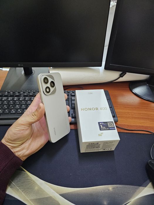 Honor 400lite 5G 8+8/256gb(2025) ideal iwlawi zur aybi yuq tozza telef