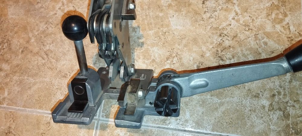 Ръчна чембер машина комплект с количка, пластмасова лента и клипсове