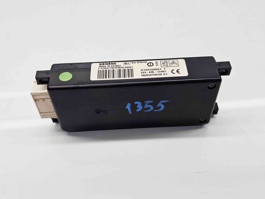 Modul bluetooth  PEUGEOT 307 [Fabr 2000-2008] 9665099680