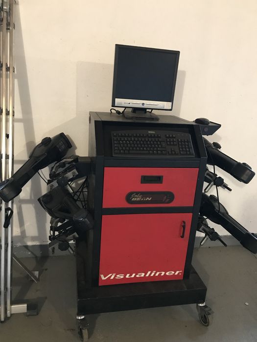 Aparat geometrie roti unghi fuga john bean service auto