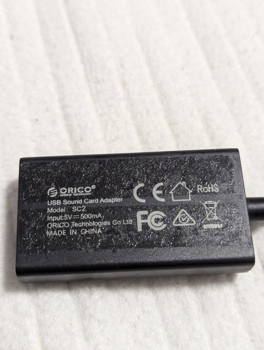 Звукова карта USB Orico SC2