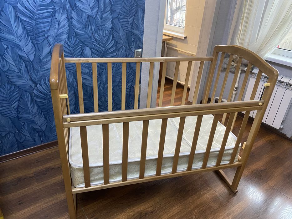 Манеж качалка матрас