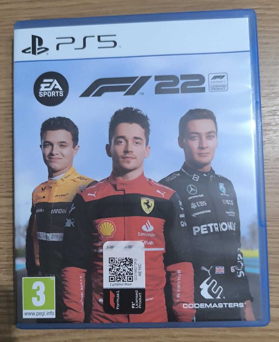 3 jocuri PS5 – FIFA 22, FIFA 23 și Formula 1 22