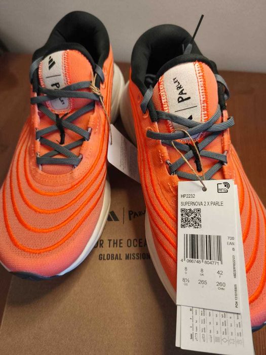 Adidas supernova 2 x parley. 42 размер.