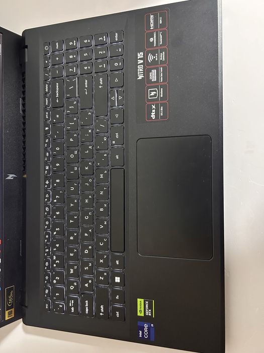 Acer Nitro V15 Озу:16gb  Ssd:512gb