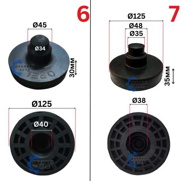 Подложка пружина Chevrolet Citroen Fiat Hyundai Opel Peugeot Subaru