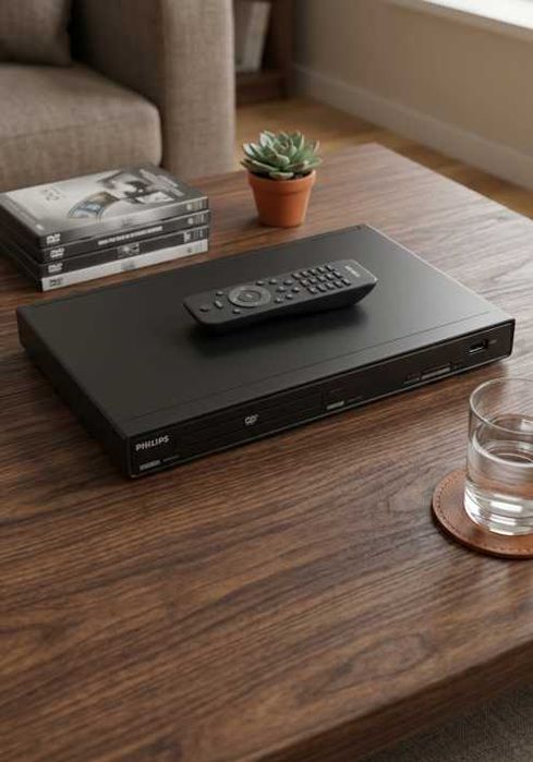 Ieftin DVD Player Phillips+telecomandă originală+cablu SCART