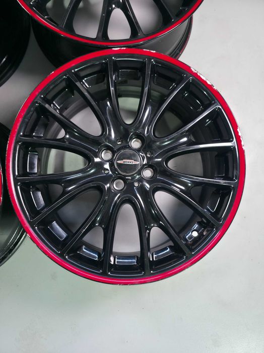 4 Jante Aliaj 4x100 18'' - OEM Mini Cooper JCW John Cooper Works - Stare F BUNA !