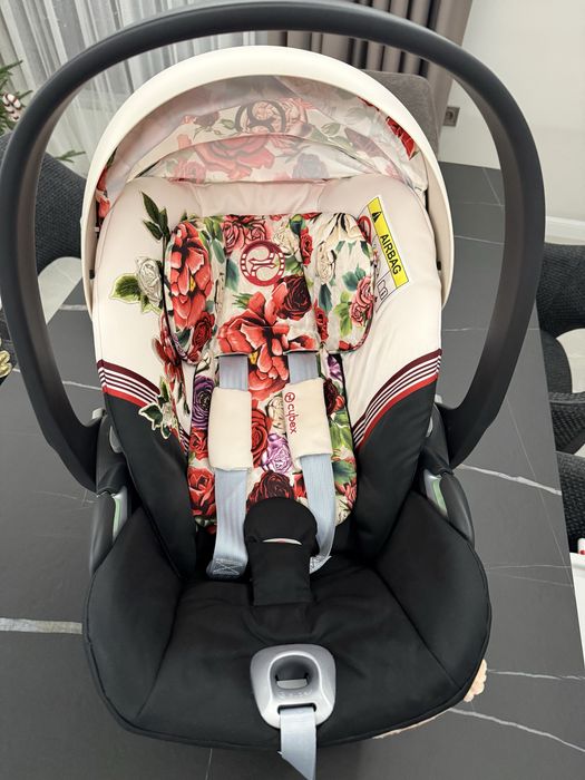 Стол за кола Cybex Cloud T i-Size Spring Blossom Light, 45 – 87 см