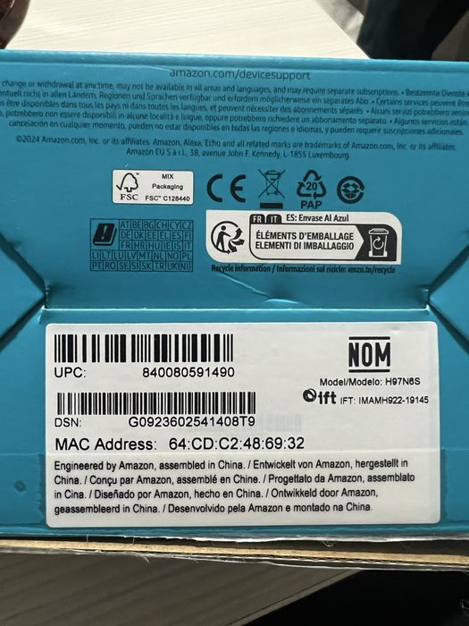 Vand echo show 5  Alexa