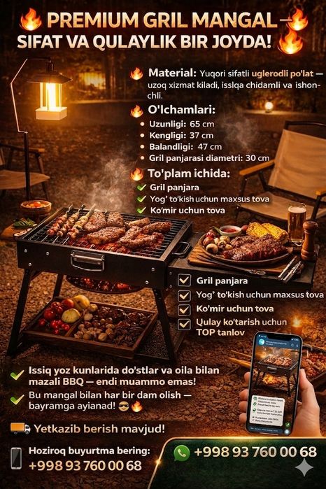 BBQ mangal sotiladi