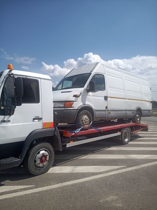 Tractari Auto/Autoutilitare/Utilaje! Asistenta rutiera! Platforma auto