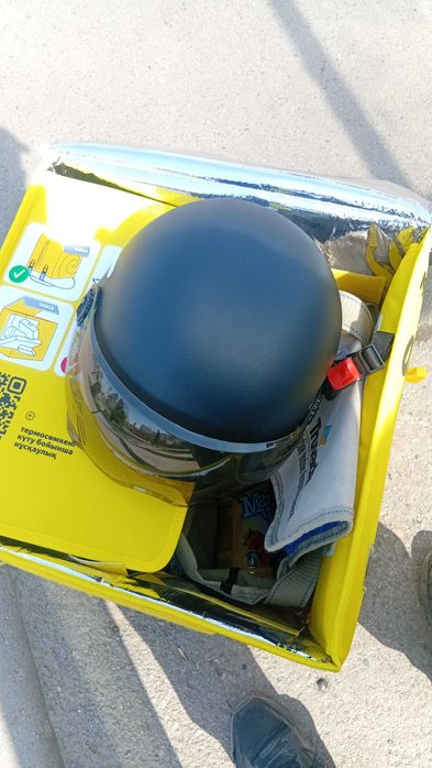 Шлем для мопеда электросамокат