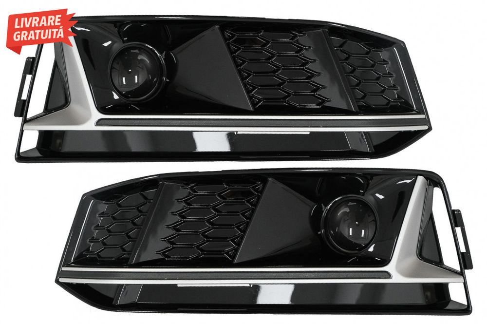 Grile Laterale Audi A4 B9 S-Line Sedan Avant (2016-2018) RS4 Design Si