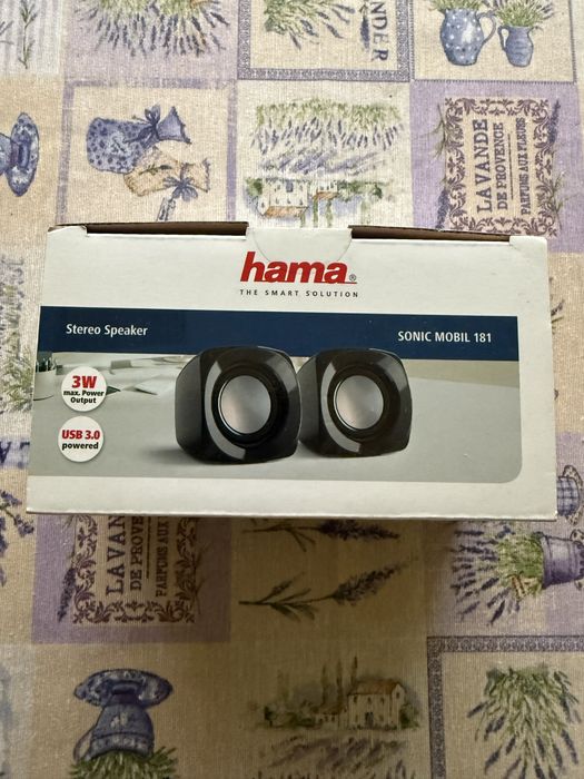 Hama Boxe PC 2.0 "Sonic Mobil 181", negru / argintiu