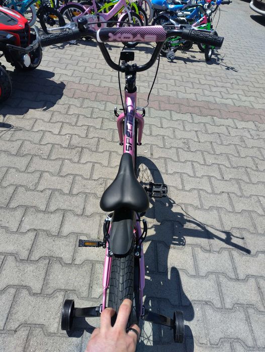 X Детски алуминиев велосипед 20" SPECIAL розов