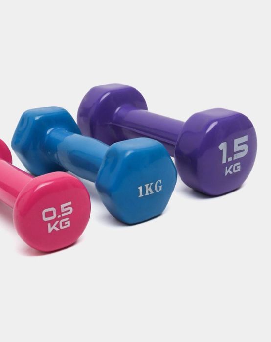 Гантель, цветные, для фитнеса Fitness Gear