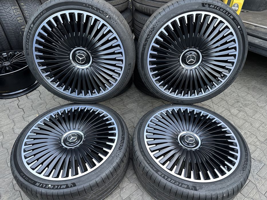 jante originale mercedes amg r22 eqs a297 w297 echipate vara