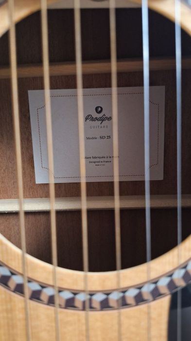 Акустическая гитара Prodipe Guitars SD25 
Вместе с чехлом emuzin