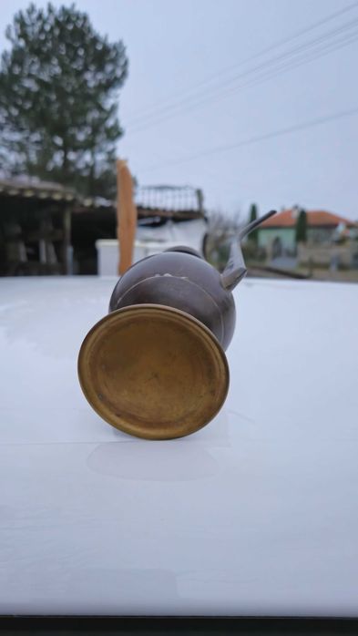 Старинна месингова джезве/каничка