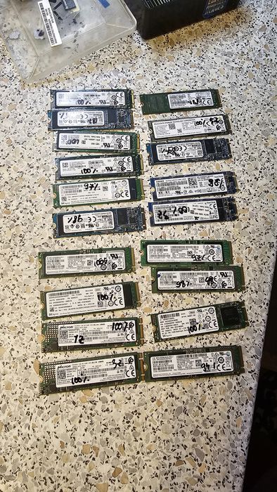 Hard SSD M2 Nvme 256Gb și 128Gb laptop pc