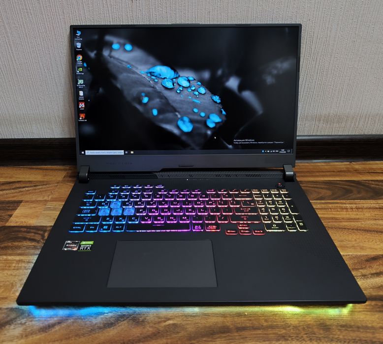 Asus ROG Strix.Ryzen9 5900hx/RTX3060/16gb ddr4/17"ips 144hz/512gb ssd/