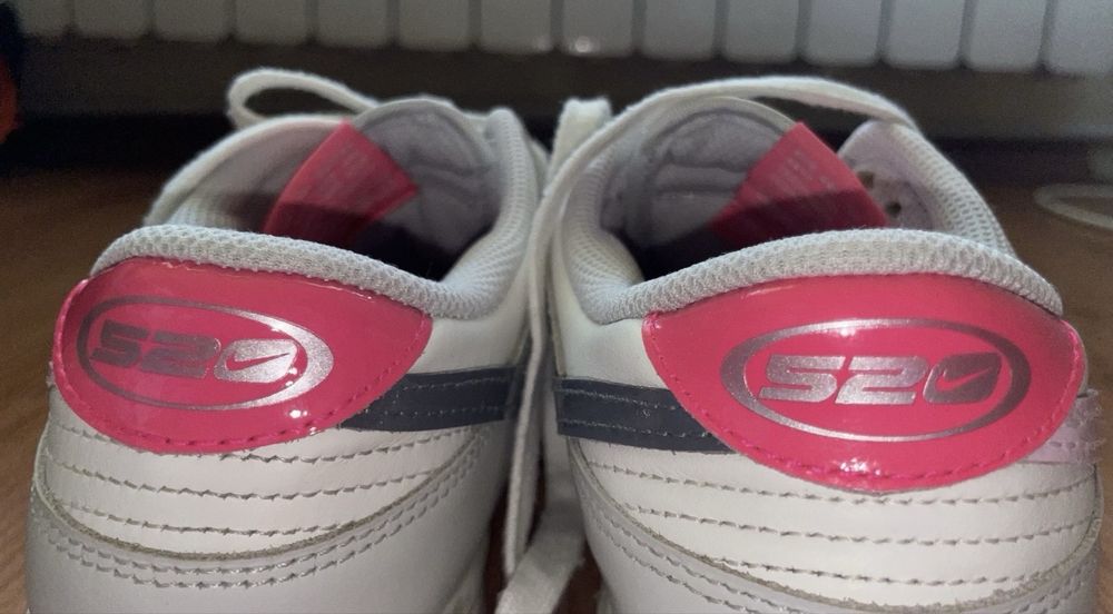 Nike Dunk Low 52" -дамски, розово/сиво, рядьк модел, много запазени