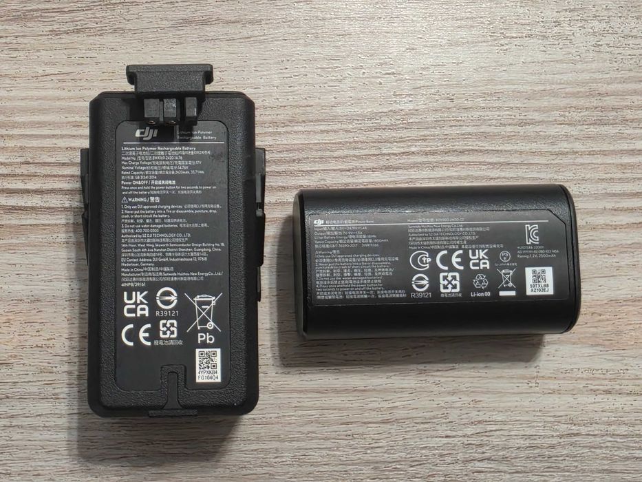Set acumulatori de rezerva DJI Avata drona si ochelari