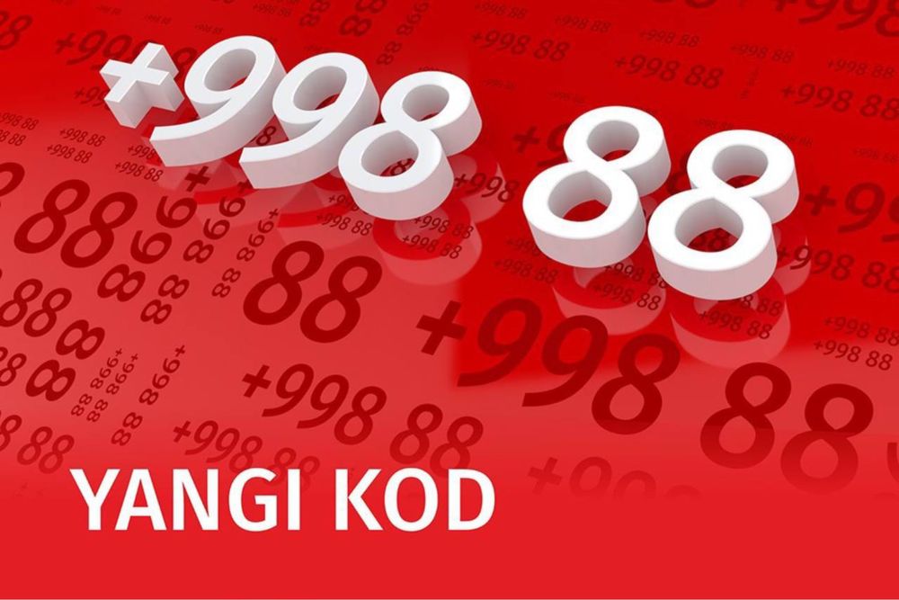 Mobiuz nomerla (88) 888