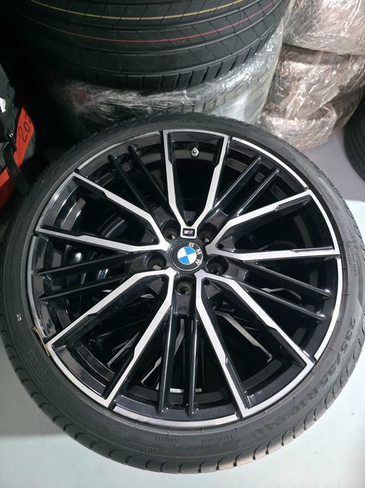 ROTI Complete Jante + Anvelope VARA - 235/35/19 - 5x112 OEM BMW Seria 1 F40 F52 / Seria 2 F44 / X1 X2 - 8J ET 54 - Anvelope PIRELLI !