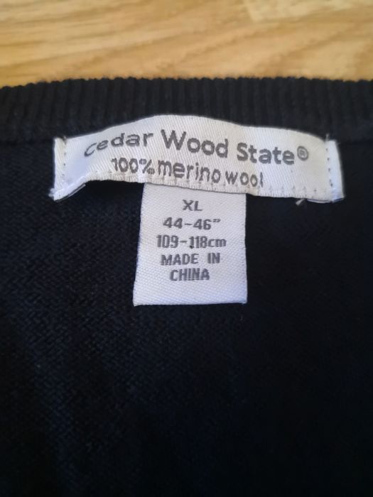 Bluza 100% lana merinos XL