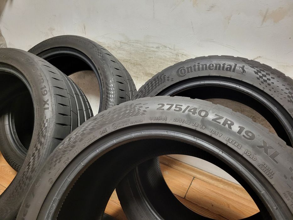 245/45/19 и 275/40/19 Continental 25 г. / пакет летни гуми