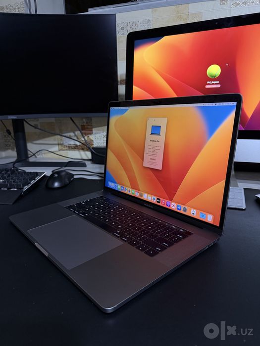 Macbook pro 15dyumlik core i7 ssd 512