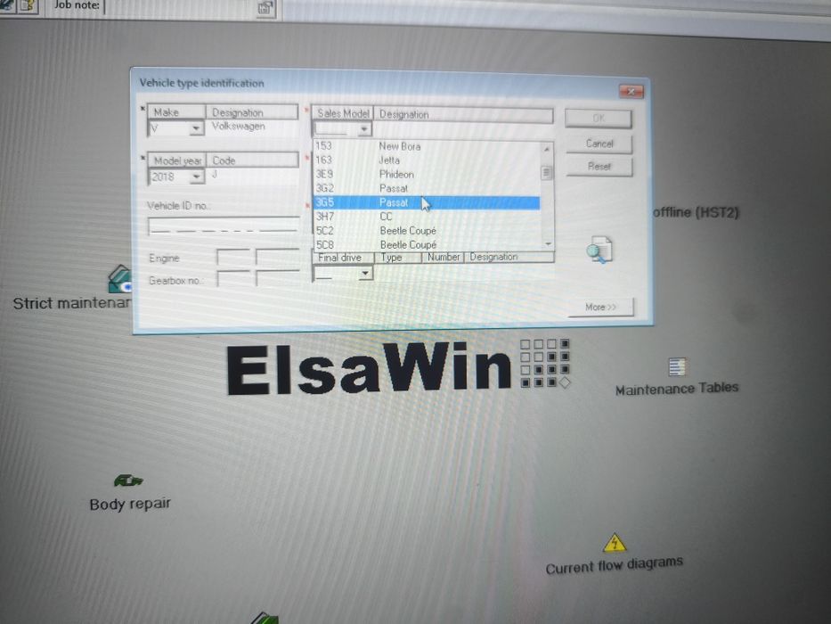 ELSAWIN v6 grupul VAG 1999-2018