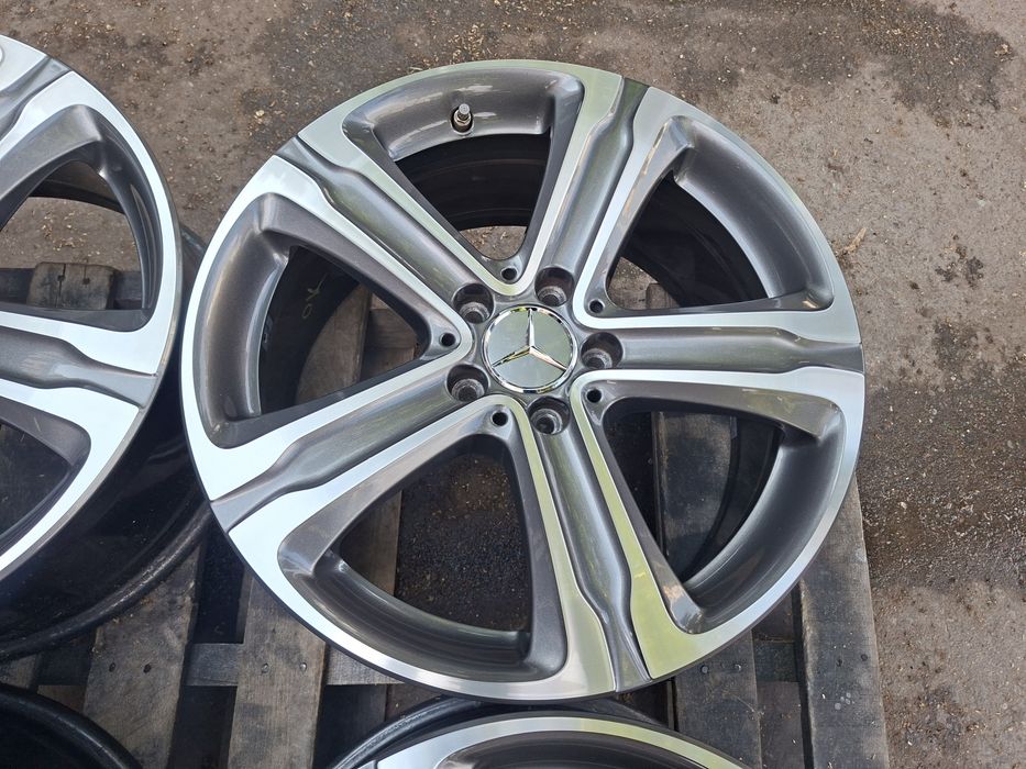 Като нови 18" 5Х112мм Мерцедес Оригинални Алуминиеви джанти, 5x112mm Mercedes-Benz