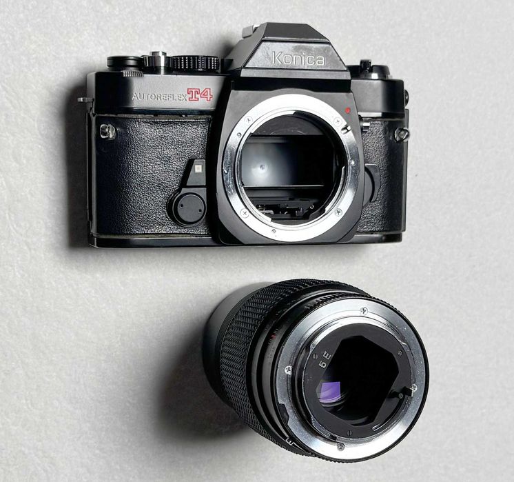 Konica T4, foto film, colectie